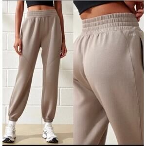 Your Personal Best YPB neoKNIT Sweatpants Womens Size Large Light Brown Heather